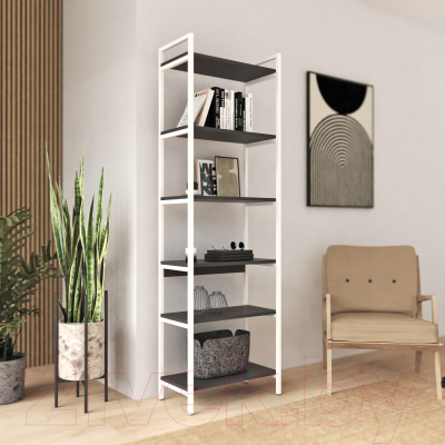 Стеллаж Crafto Симпл Лофт 04 60x32x190