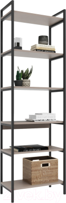 Стеллаж Crafto Симпл Лофт 05 60x32x190 - фото