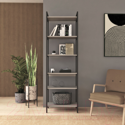 Стеллаж Crafto Симпл Лофт 05 60x32x190