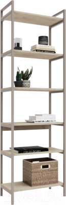 Стеллаж Crafto Симпл Лофт 10 60x32x190 - фото