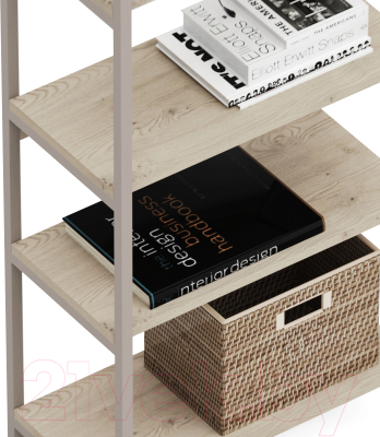 Стеллаж Crafto Симпл Лофт 10 60x32x190