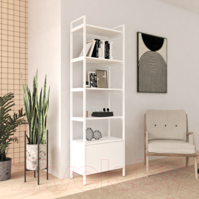 Стеллаж Crafto Бонд Мини Лофт 01 60x32x190