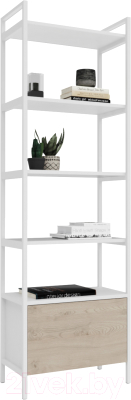 Стеллаж Crafto Бонд Мини Лофт 03 60x32x190 - фото