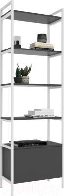 Стеллаж Crafto Бонд Мини Лофт 04 60x32x190 - фото