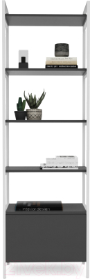 Стеллаж Crafto Бонд Мини Лофт 04 60x32x190