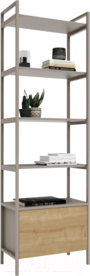 Стеллаж Crafto Бонд Мини Лофт 05 60x32x190 - фото