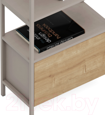 Стеллаж Crafto Бонд Мини Лофт 05 60x32x190