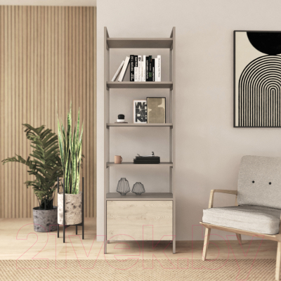 Стеллаж Crafto Бонд Мини Лофт 06 60x32x190