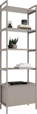 Стеллаж Crafto Бонд Мини Лофт 08 60x32x190 - фото