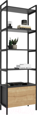 Стеллаж Crafto Бонд Мини Лофт 09 60x32x190 - фото