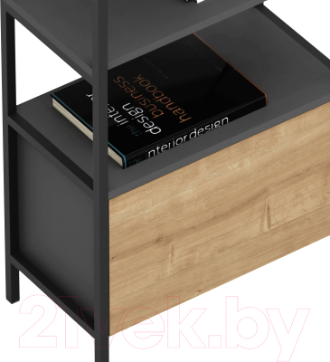 Стеллаж Crafto Бонд Мини Лофт 09 60x32x190