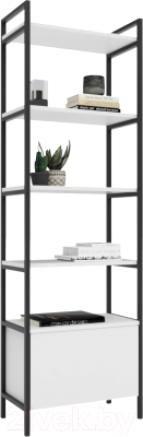 Стеллаж Crafto Бонд Мини Лофт 10 60x32x190 - фото