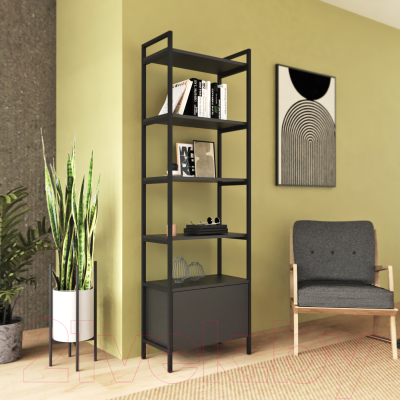 Стеллаж Crafto Бонд Мини Лофт 11 60x32x190