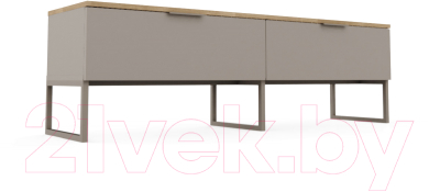 Тумба Crafto Рокки 07 150x38x47 (дуб/латте)