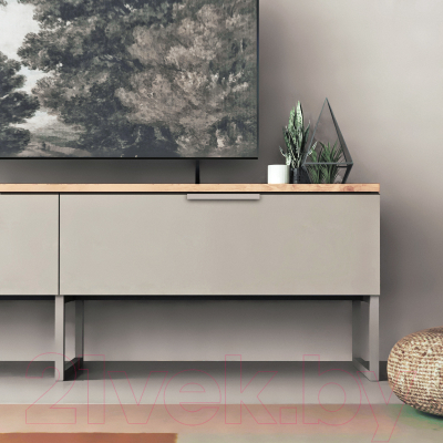 Тумба Crafto Рокки 07 150x38x47 (дуб/латте)