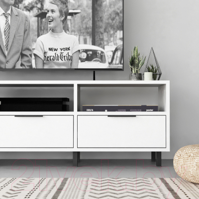 Тумба Crafto Агата 01 150x38x47 (белый)