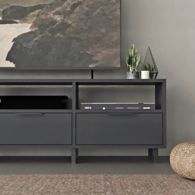 Тумба Crafto Агата 03 150x38x47 (графит)