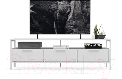 Тумба Crafto Фрида 01 154x40x47 (белый)