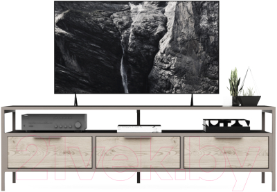 Тумба Crafto Фрида 07 154x40x47 (каштан/латте)