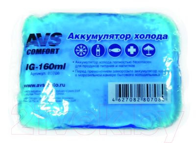 Аккумулятор холода AVS IG-160ml / 80708 - фото