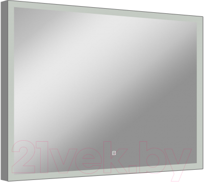 Зеркало Континент Frame Silver Led 80x60