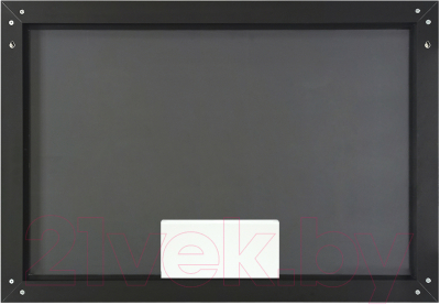 Зеркало Континент Frame Black Led 100x70