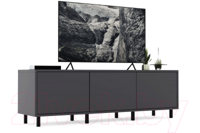 Тумба Crafto Анри 06 150x38x47 (графит)