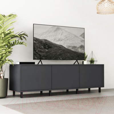 Тумба Crafto Анри 06 150x38x47 (графит)