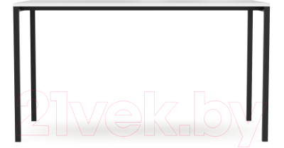 Письменный стол Crafto Рон Лофт 01 138x70x75 (белый/черный)