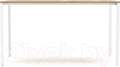 Письменный стол Crafto Рон Лофт 02 138x70x75 (белый/дуб)