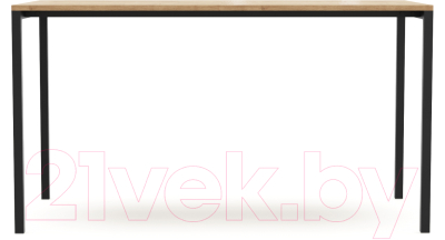 Письменный стол Crafto Рон Лофт 05 138x70x75 (черный/дуб)