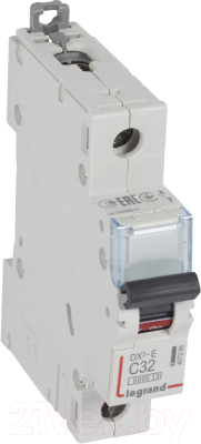 Выключатель автоматический Legrand DX3-E 1п C 32А 6кА 6000 1мод 230/400В / 407266 - фото