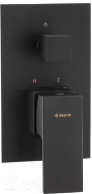 Душевой гарнитур Deante Nero N02W