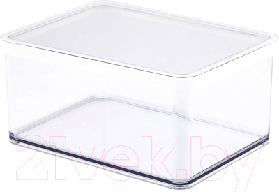 Емкость для хранения Rotho Loft Premium / 1161090000 (прозрачный/белый) - фото