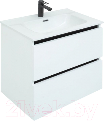 Тумба с умывальником De Aqua Ариетта 60 / 271962 - фото