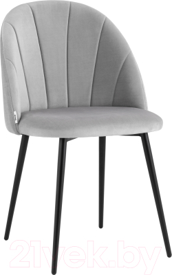 Стул Stool Group Логан / AV 413-Cs-08 (велюр светло-серый) - фото