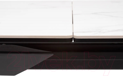 Обеденный стол M-City Cremona 140 High Gloss Statuario / DECDF501THGSTATBLCK140