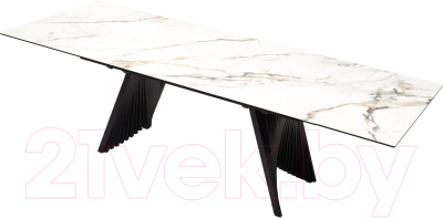 Обеденный стол M-City Ivar 180 Marbles KL-188 / 626M04353 (контрастный мрамор/керамика)