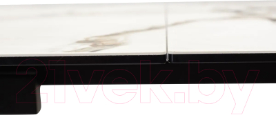 Обеденный стол M-City Ivar 180 Marbles KL-188 / 626M04353 (контрастный мрамор/керамика)