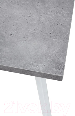 Обеденный стол M-City Brick M 140 / DEDBRICKMBETPORWHT140 (бетон портленд/белый)