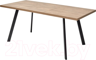 Обеденный стол M-City Brick M 140 / DEDBRICKMOAKKAN140 - фото