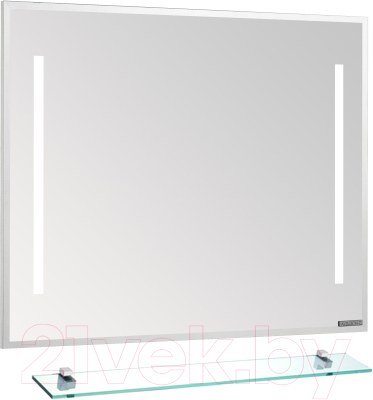 Зеркало Акватон Отель 80 с полкой (1A1013K0OT010) - фото