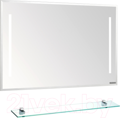 Зеркало Акватон Отель 100 с полкой (1A1074K0OT010) - фото