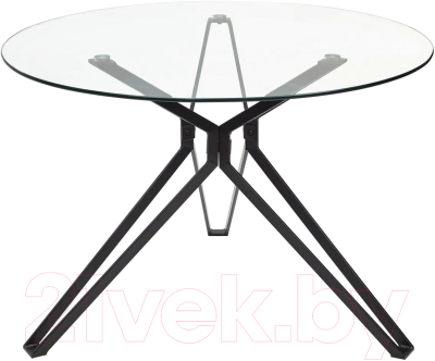 Обеденный стол M-City Veneto D110 / XSDT003CLEAR (прозрачный) - фото