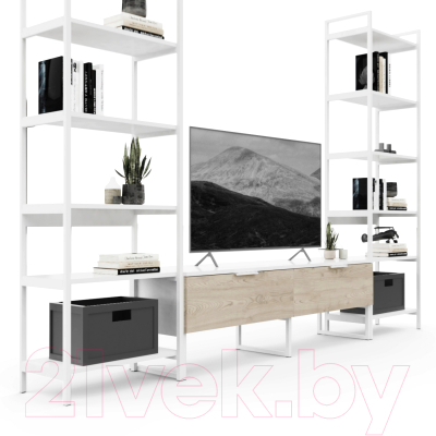 Горка Crafto Лофт Рокки Симпл 03 270x38x190 (каштан/белый)