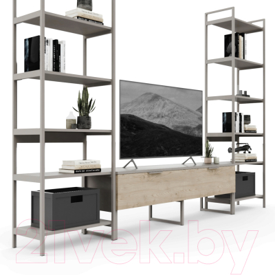 Горка Crafto Лофт Рокки Симпл 07 270x38x190 (латте/каштан)