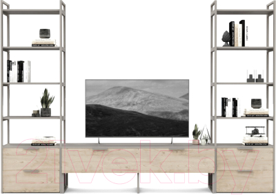 Горка Crafto Лофт Рокки Квентин 09 270x38x190 (каштан/латте) - фото