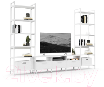 Горка Crafto Лофт Агата Симпл 01 270x38x190 (белый)