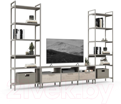 Горка Crafto Лофт Агата Симпл 04 270x38x190 (латте/каштан)