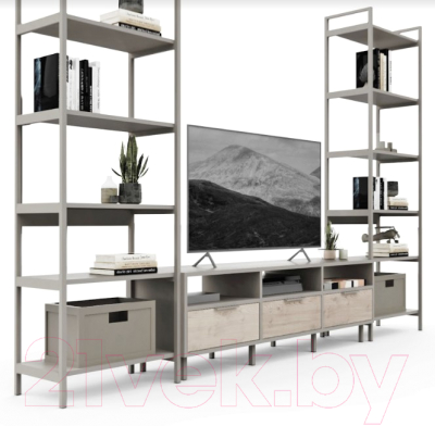 Горка Crafto Лофт Агата Симпл 04 270x38x190 (латте/каштан)